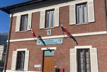 Il siège central dell'Union Valdôtaine, dove si tengono le riunioni politiche