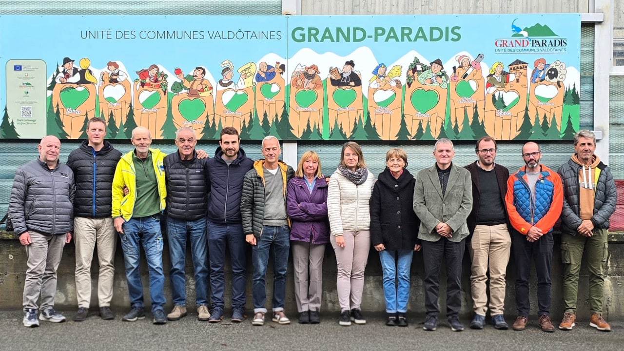 I sindaci dei Comune dell'Unité Grand-Paradis