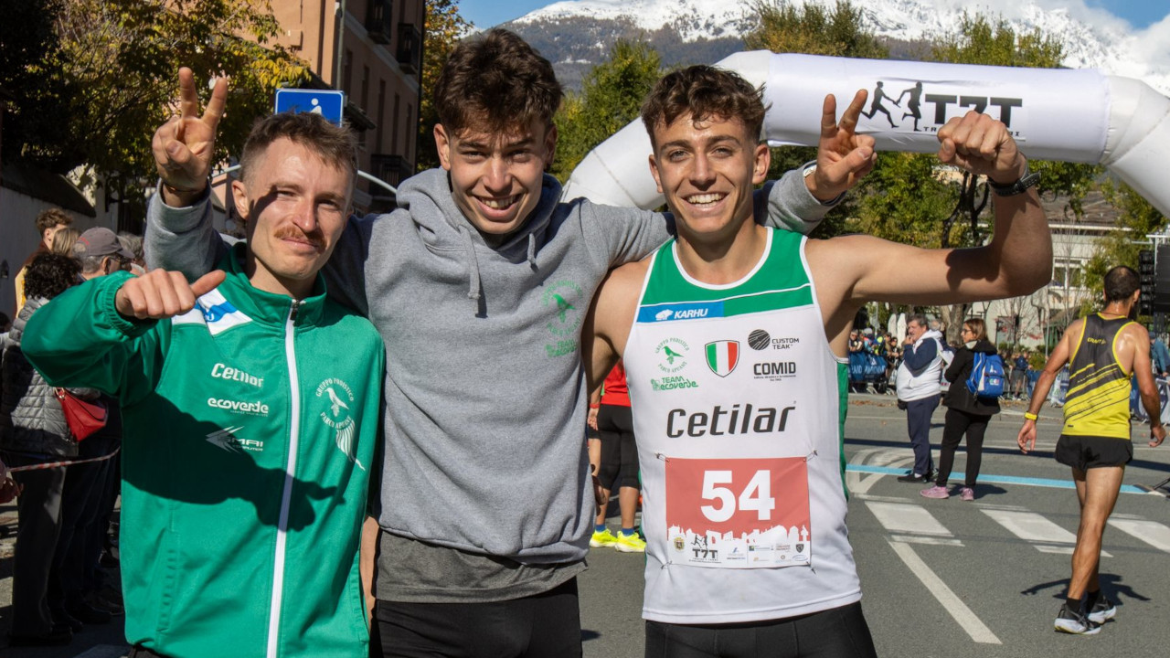 Jean-Pierre Vallet, Leon Martinet e Loïc Proment, primi assoluti nella 3x4 del 'Trofeo 7 torri'