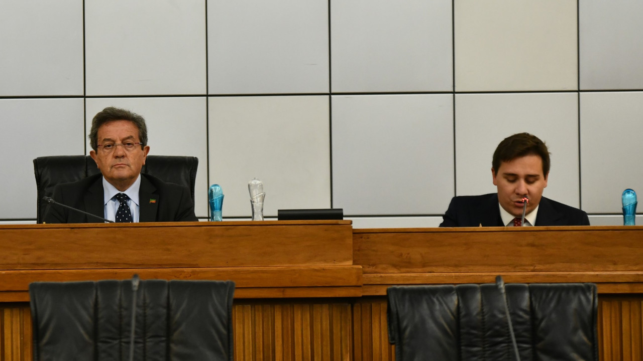 Mauro Baccega e Leonardo Lotto, presidente e segretario provvisori del Consiglio Valle