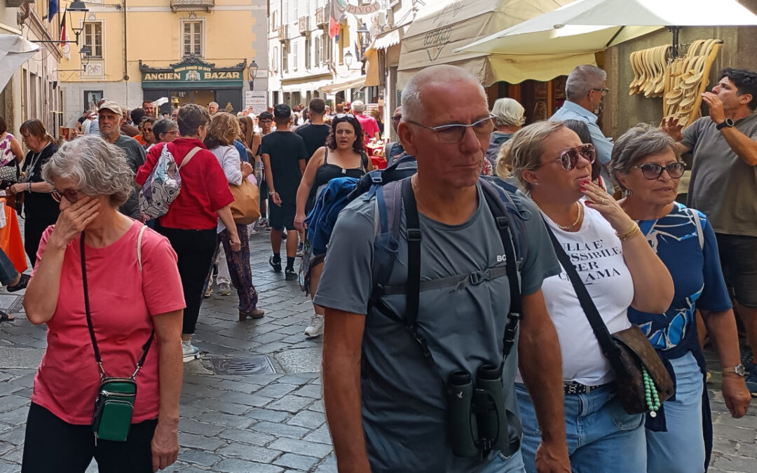 Turismo estivo, agosto record in Valle d’Aosta: +9% di presenze e più stranieri