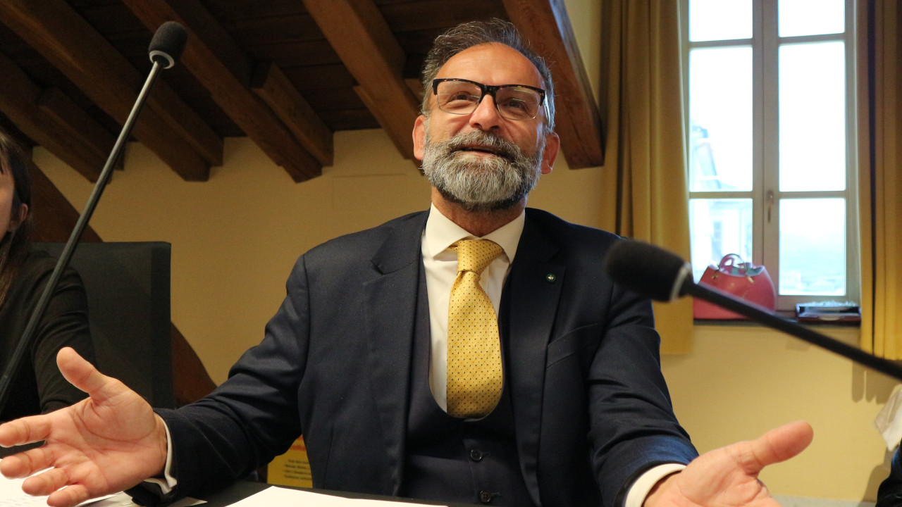 Giovanni Girardini in Consiglio comunale