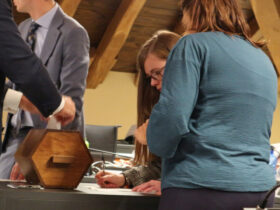 Una votazione durante il primo Consiglio comunale di Aosta