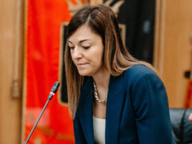 Eleonora Baccini in Consiglio Valle