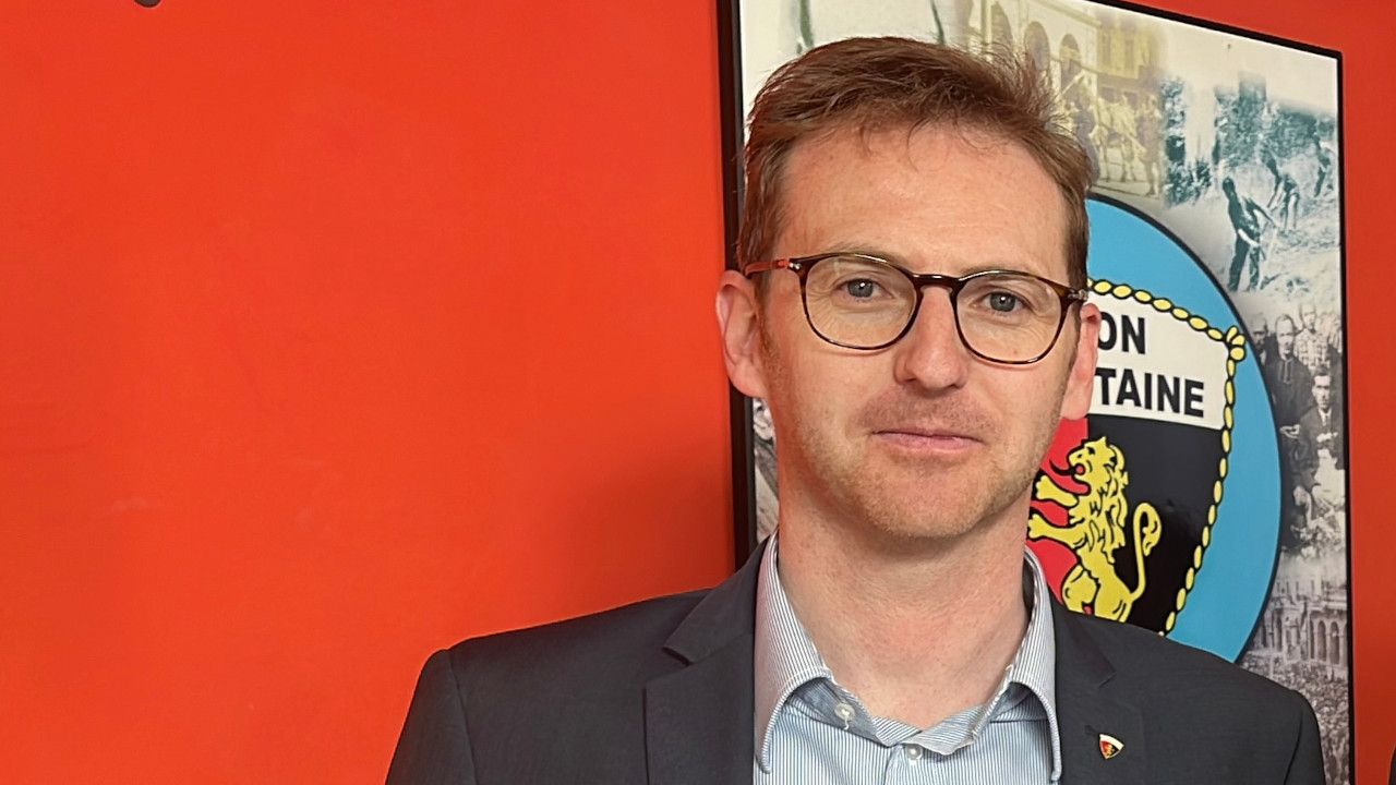 Joël Farcoz, presidente dell'Union Valdôtaine