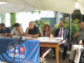 Una conferenza stampa dello scorso settembre degli Autonomisti di Centro