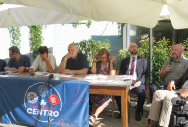 Una conferenza stampa dello scorso settembre degli Autonomisti di Centro