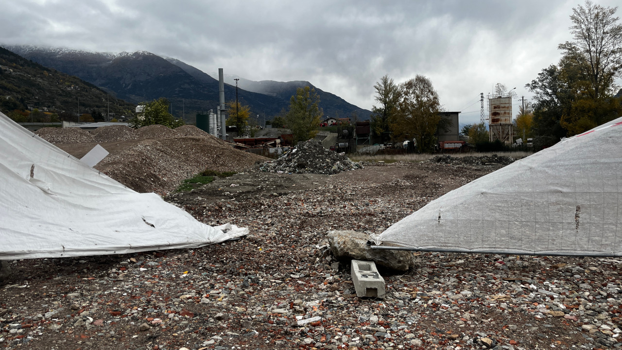 L'area interessata dalle indagini