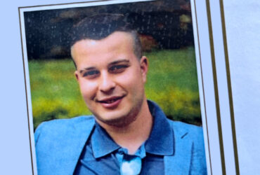 Vincenzo D'Agostino nella foto del necrologio