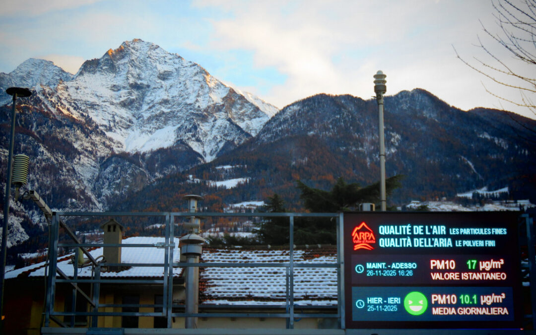 Nel 2024 aria buona ad Aosta, ma cresce il nichel in area industriale