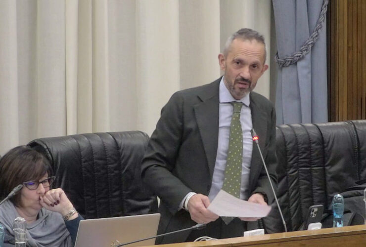 Jean-Pierre Guichardaz in Consiglio Valle