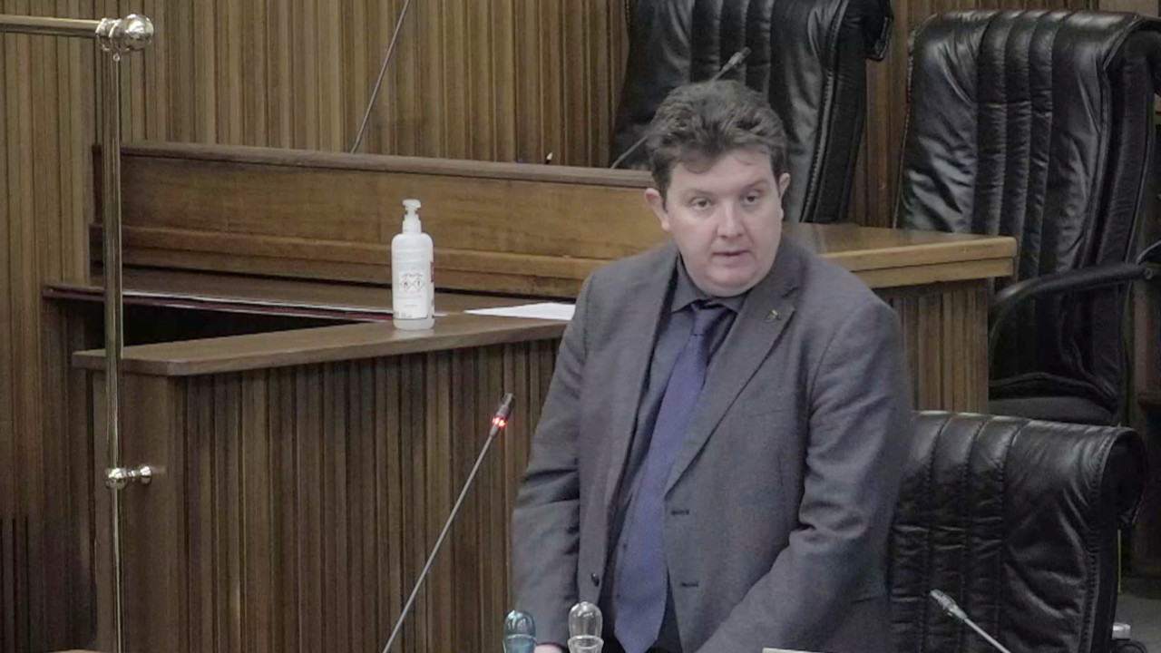 Erik Lavevaz in Consiglio Valle