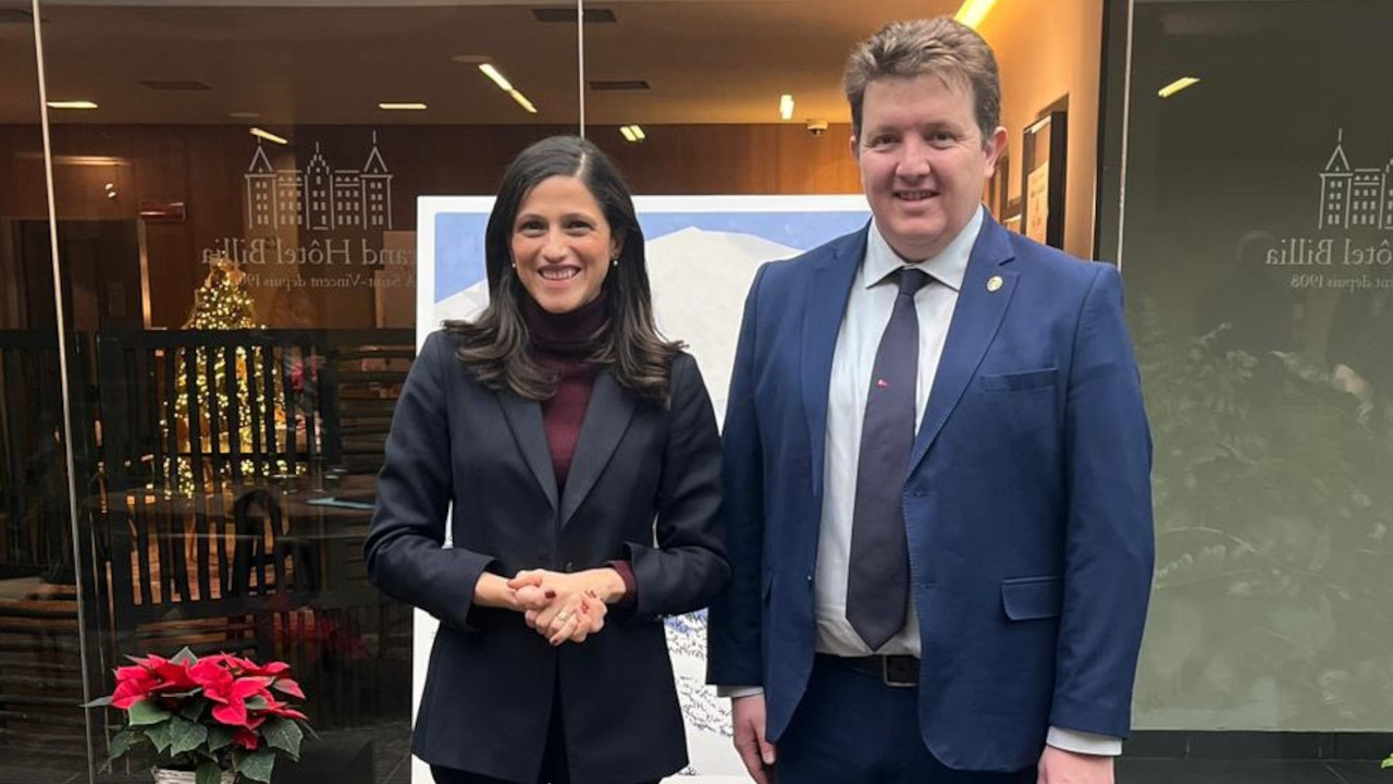 Erik Lavevaz ed Eléonore Caroit