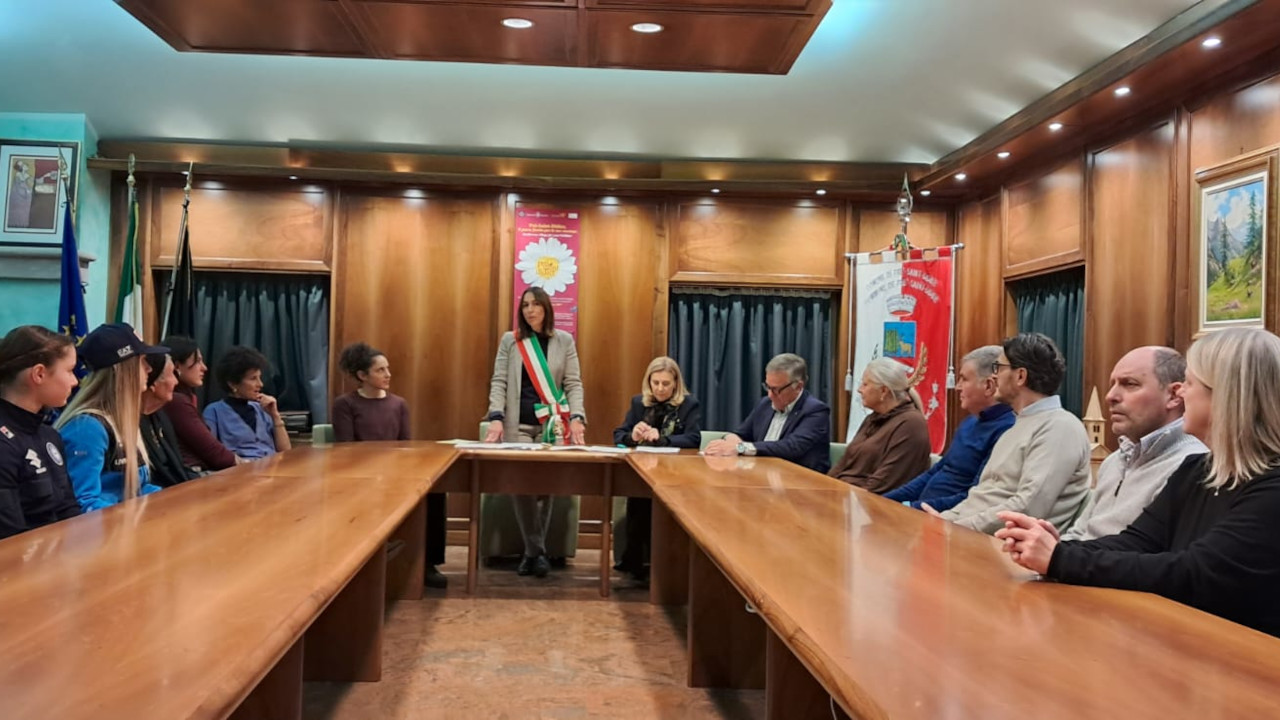 La firma della Carta etica del Soroptimist club Aosta a Pré-Saint-Didier