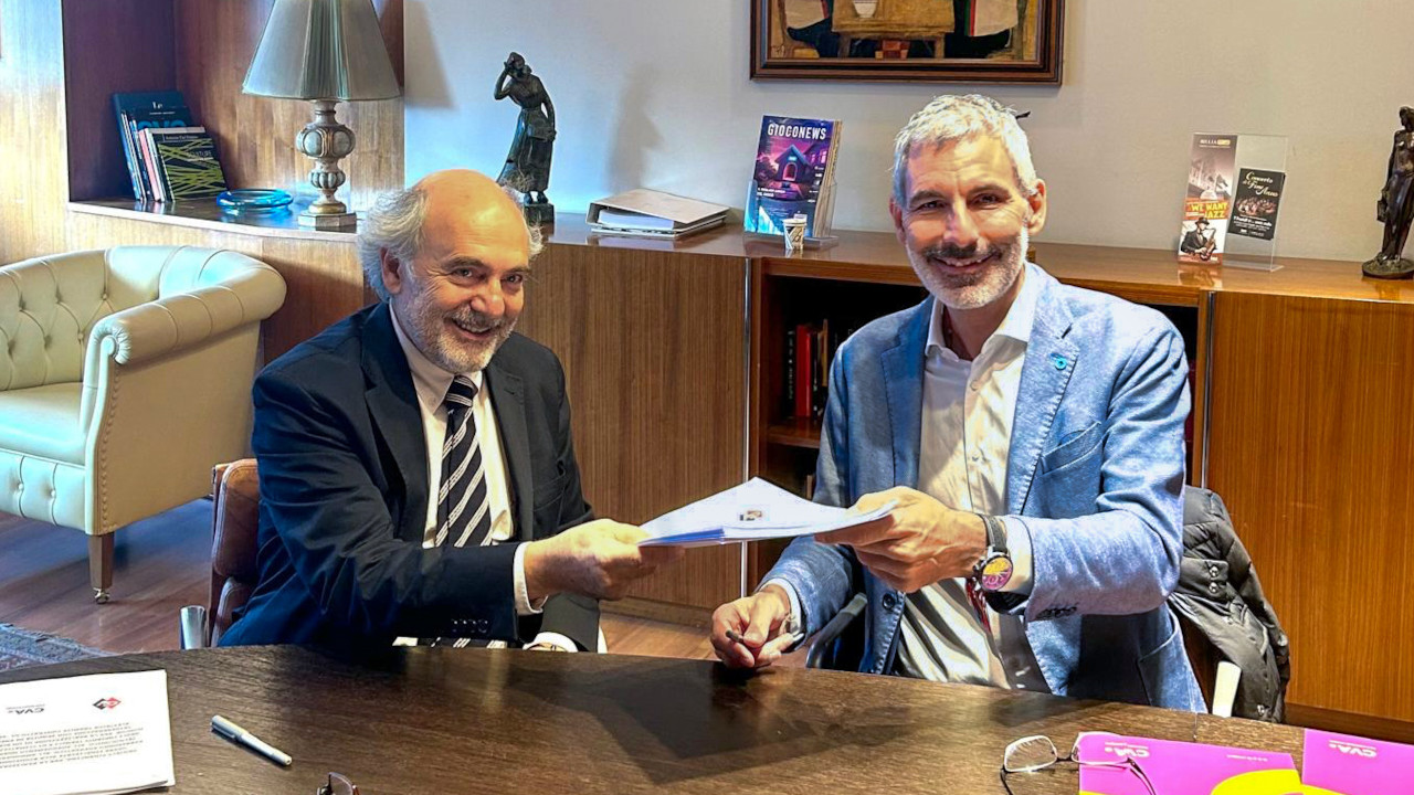 Rodolfo Buat, amministratore unico della Casino de la Vallée SpA ed Enrico De Girolamo, amministratore delegato di CVA Smart Energy