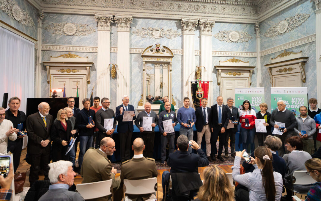 Le onorificenze del CONI Valle d’Aosta per la stagione 2023
