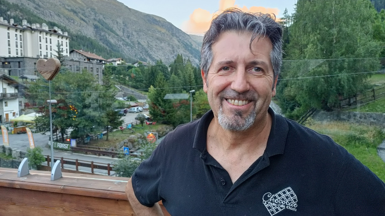 Stefano Collomb, presidente uscente del Consorzio operatori turistici di La Thuile