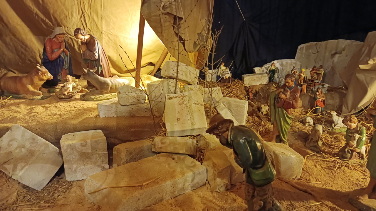 Il presepe della Cattedrale di Aosta