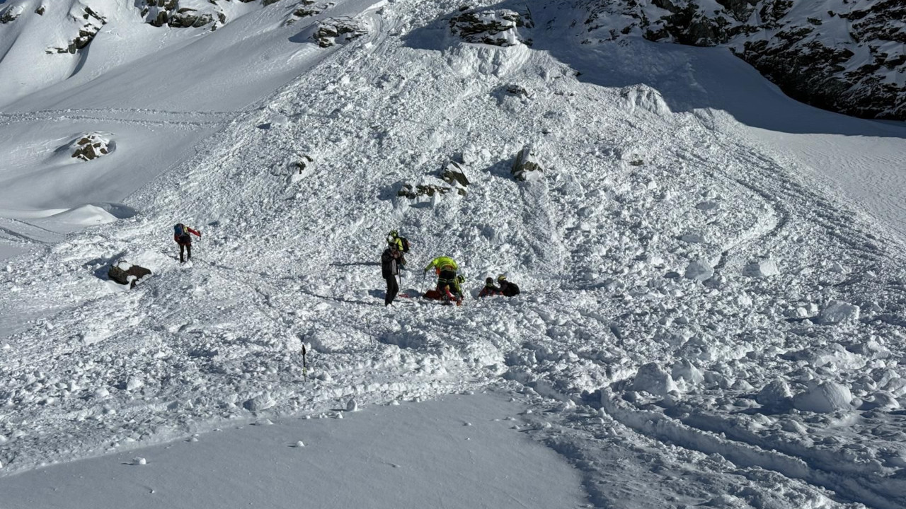 Le operazioni di soccorso al Passo dei Salati