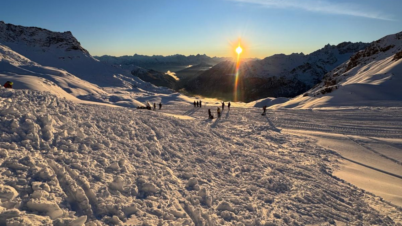 L'intervento di bonifica del Soccorso alpino valdostano a Valtournenche