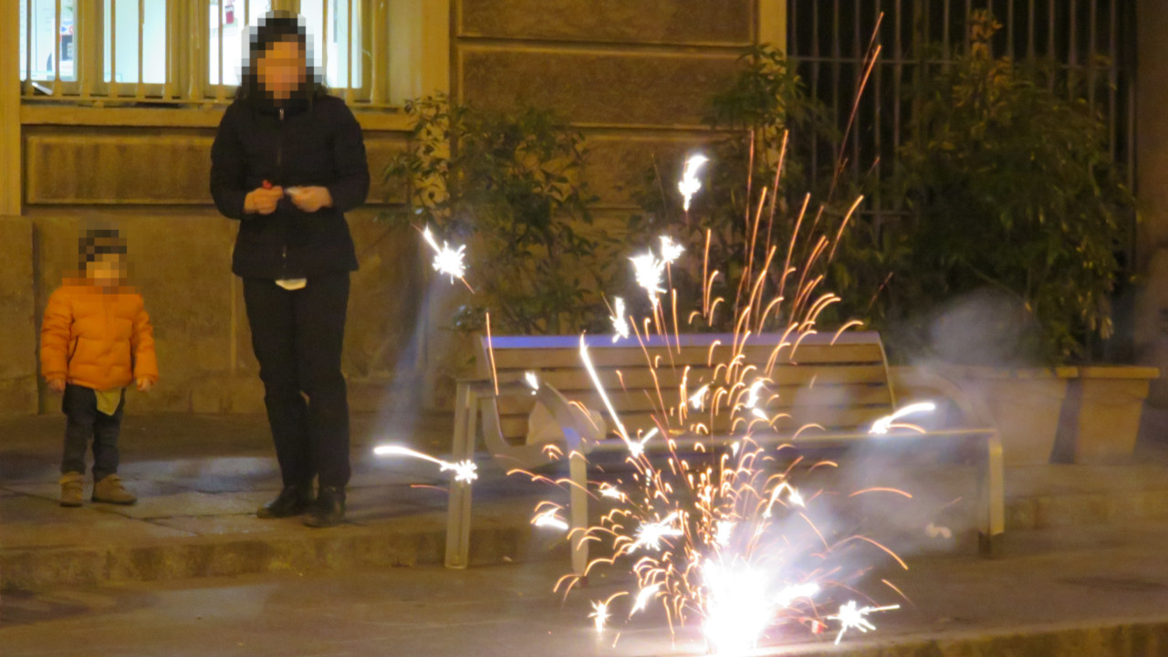 Un 'botto' di capodanno negli anni passati ad Aosta