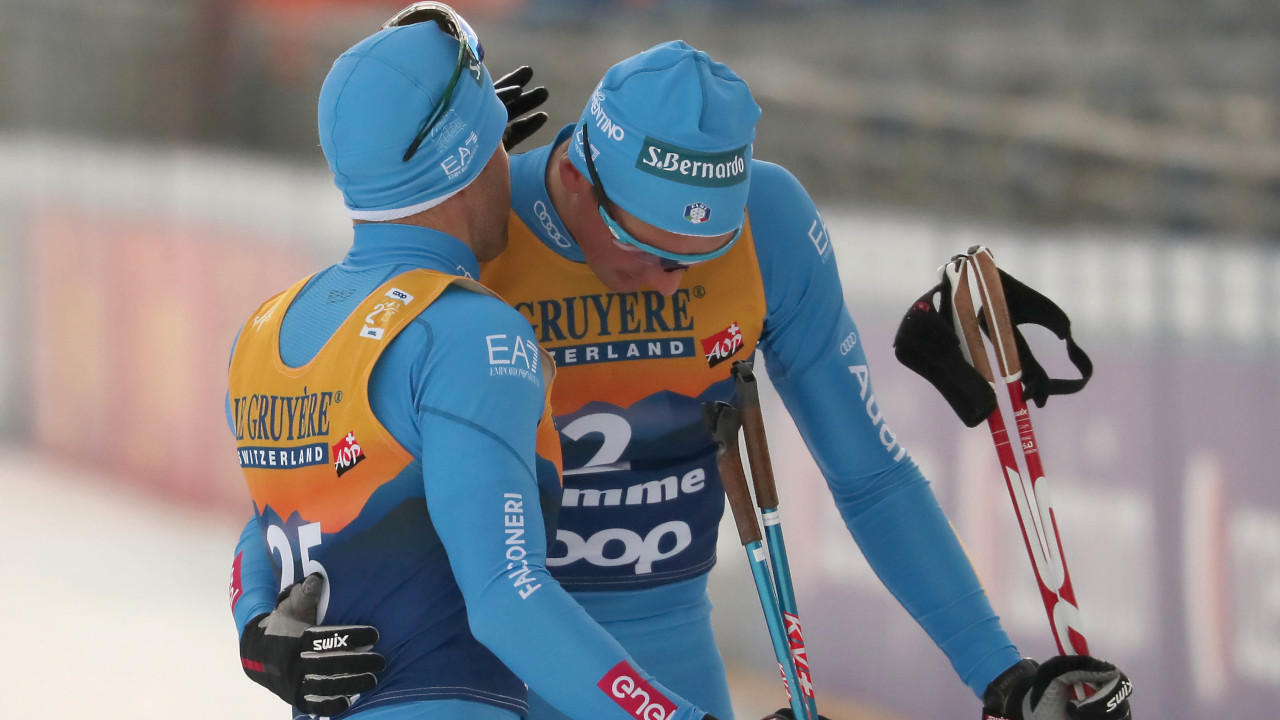 Federico Pellegrino con Simone Mocellini