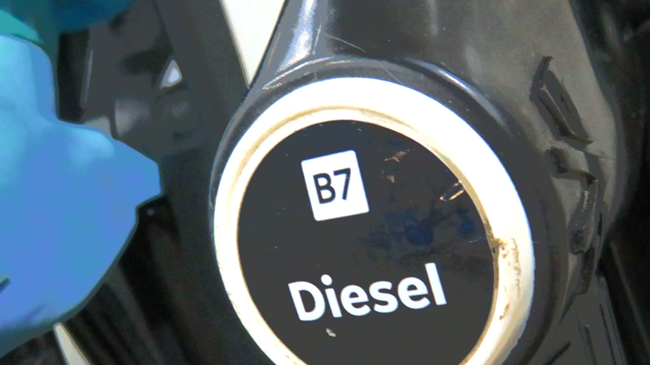 Il dettaglio dell'erogatore di una pompa diesel