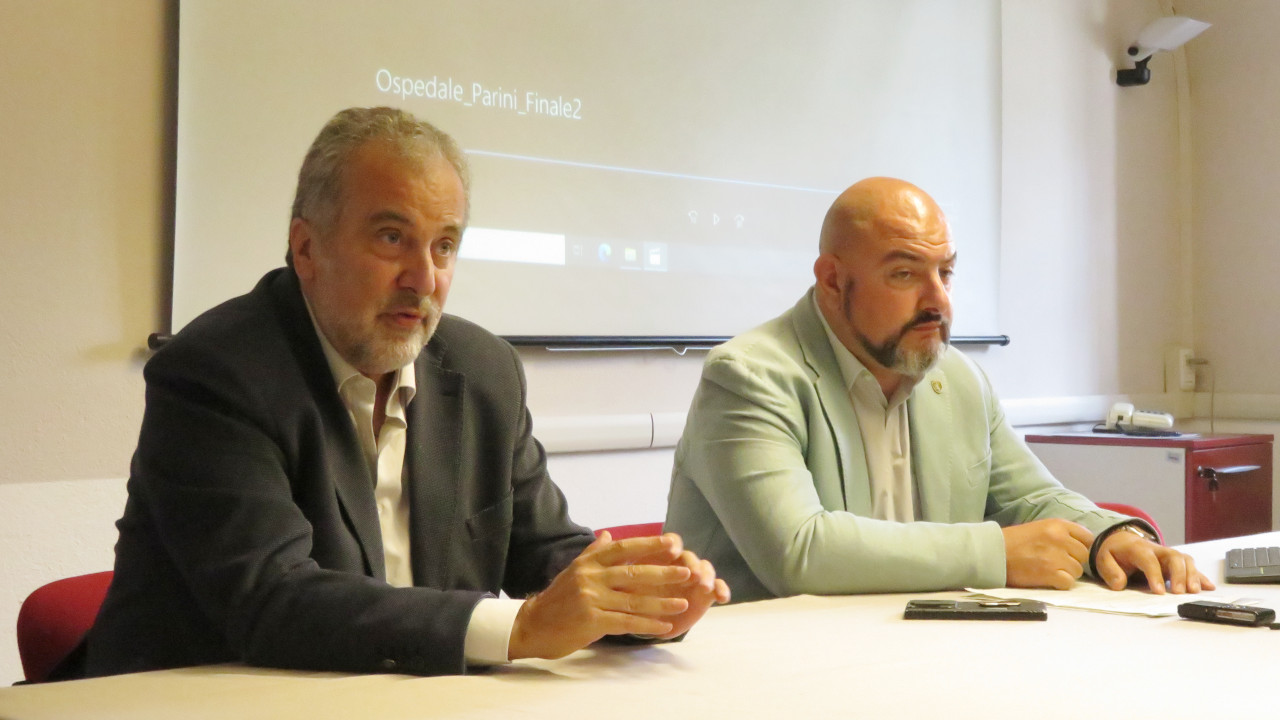 Fabio Fabiani, presidente di SIV con l'assessore regionale Carlo Marzi