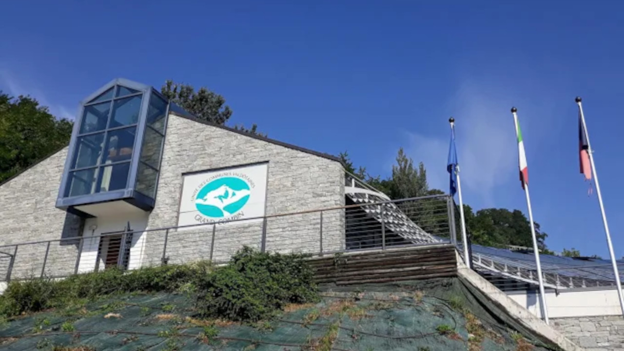 La sede dell'Unité del Communes Grand Combin a Gignod