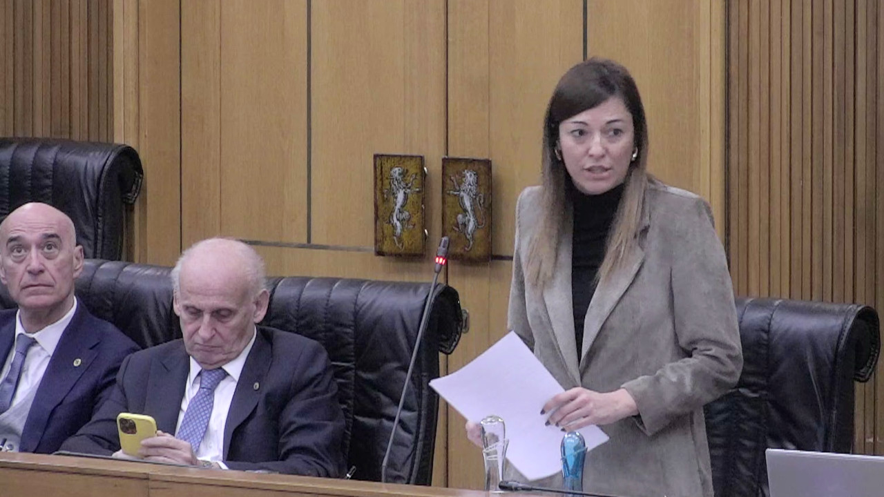 Eleonora Baccini in Consiglio Valle