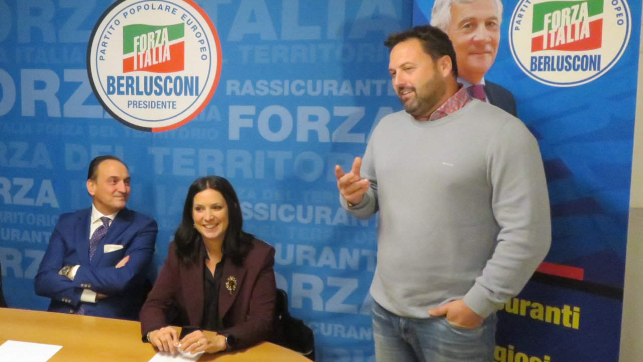 Alberto Cirio, Emily Rini e Philippe Milleret