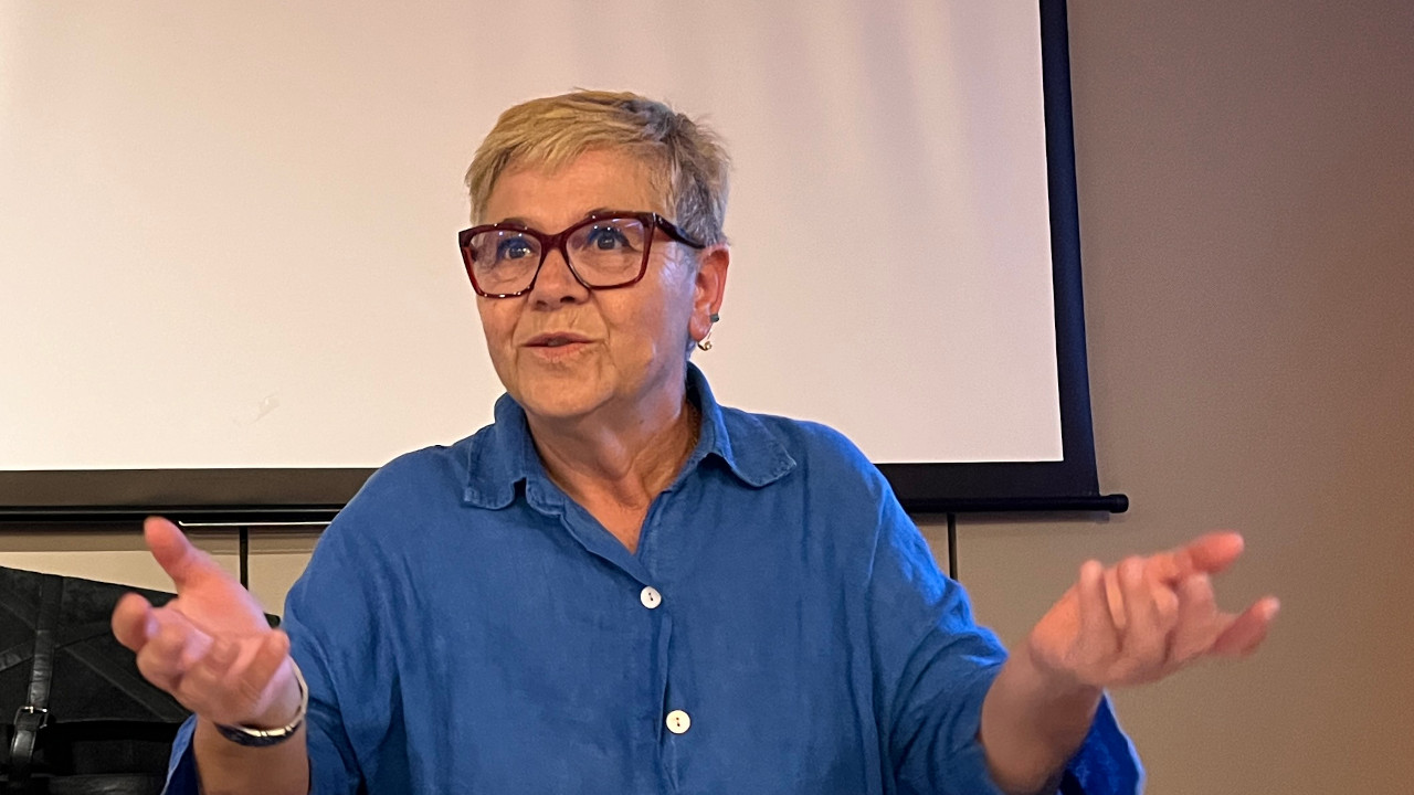 Loredana De Rosa, candidata di AVS - Rete Civica VdA alle ultime elezioni