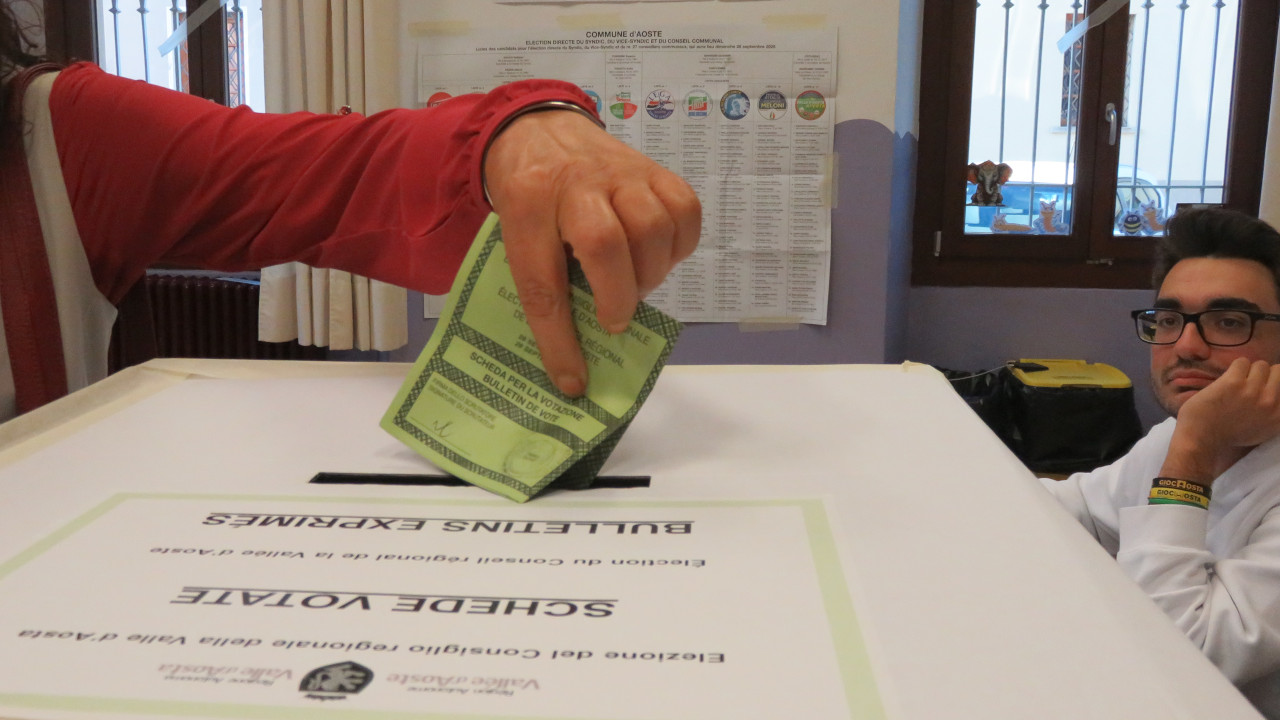 Il voto alle elezioni regionali del settembre 2025