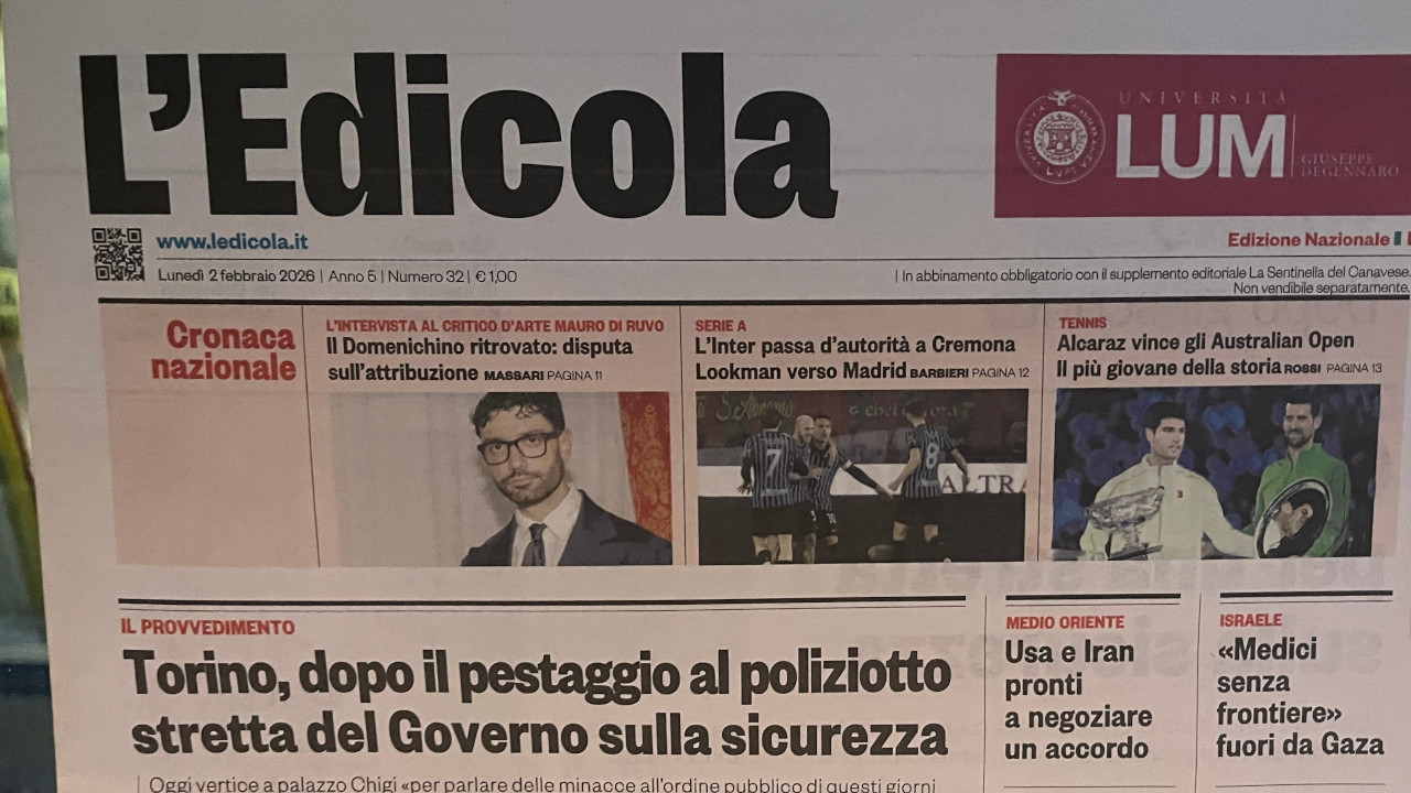 LA SENTINELLA DEL CANAVESE PASSA AI LADISA: COSA CAMBIA PER IL GIORNALE 2 Il primo numero di 'L'Edicola' distribuito con la 'Sentinella del Canavese'