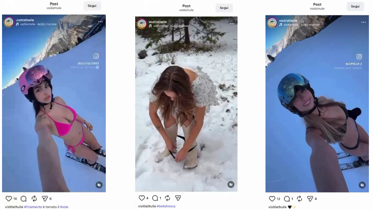 “VISIT LA THUILE” FINISCE IN CONSIGLIO VALLE: POLEMICA SU SOCIAL E RUOLO DELLA CONSIGLIERA DI PARITÀ 1 Le immagini dei video a sfondo sessuale su 'visit_lathuile'