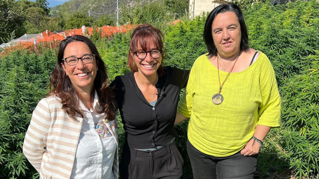 Daria Pulz, Elisa Tripodi ed Erika Guichardaz