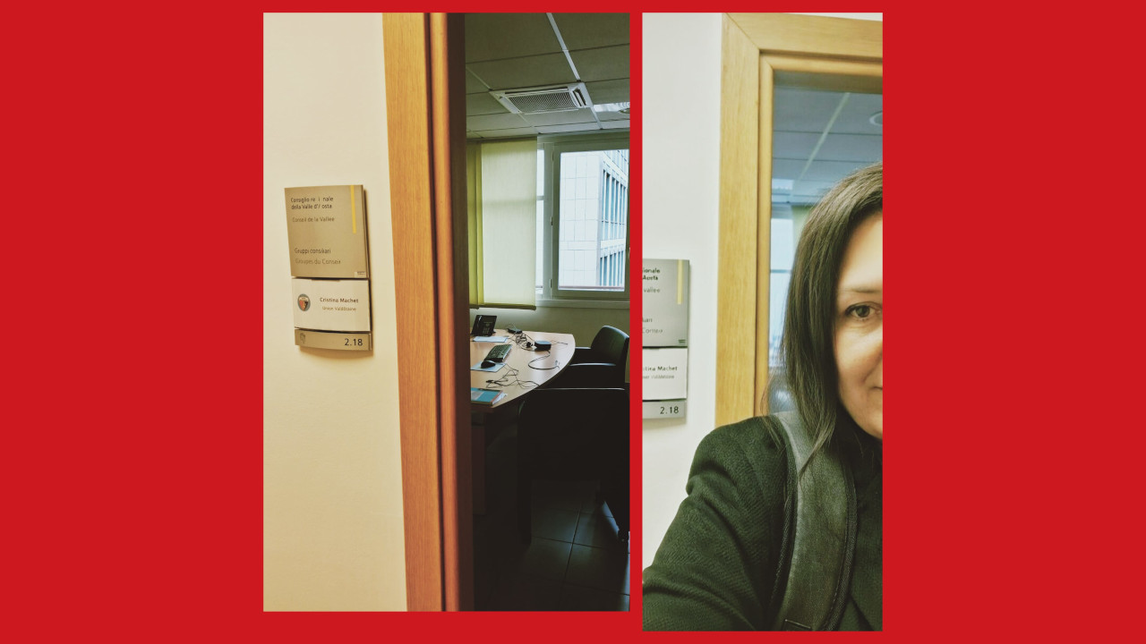 La composizione fotografica pubblicata sui social da Cristina Machet