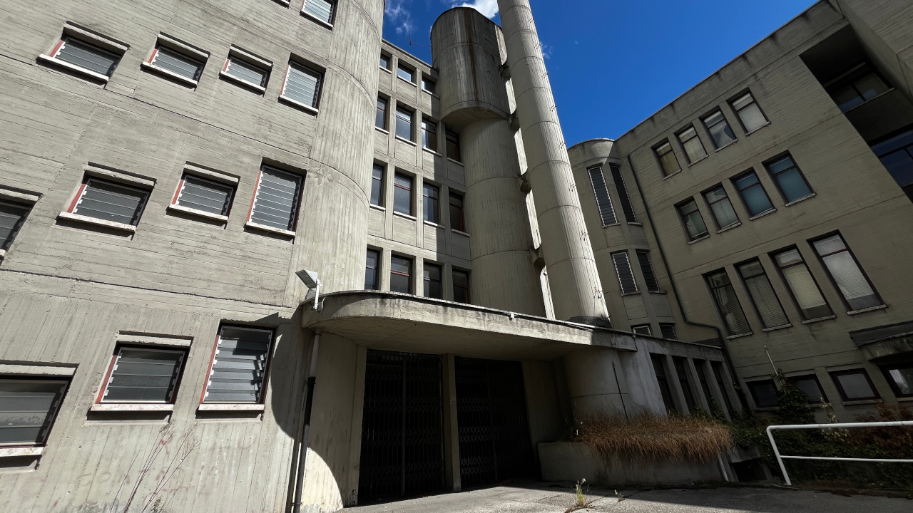 Lo stabile che ospitava il 'Regina Maria Adelaide'