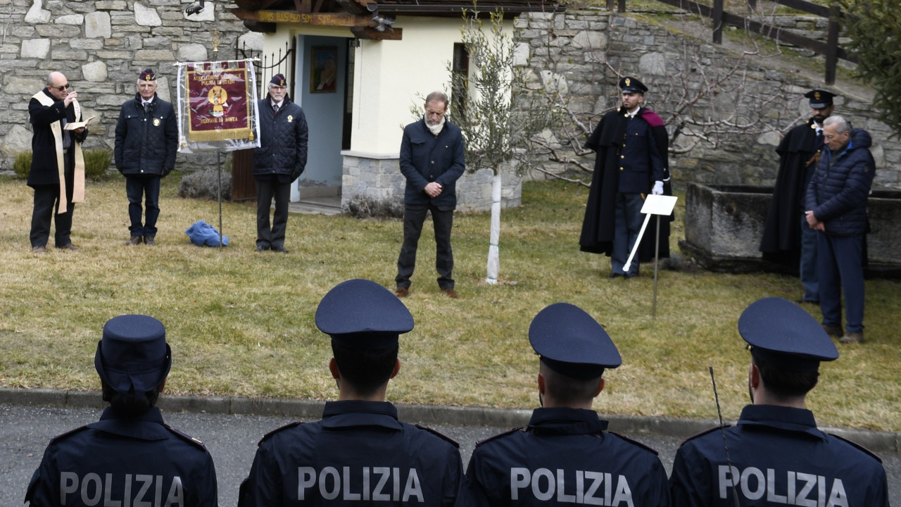 La commemorazione della Questura di Aosta in memoria di Giovanni Palatucci