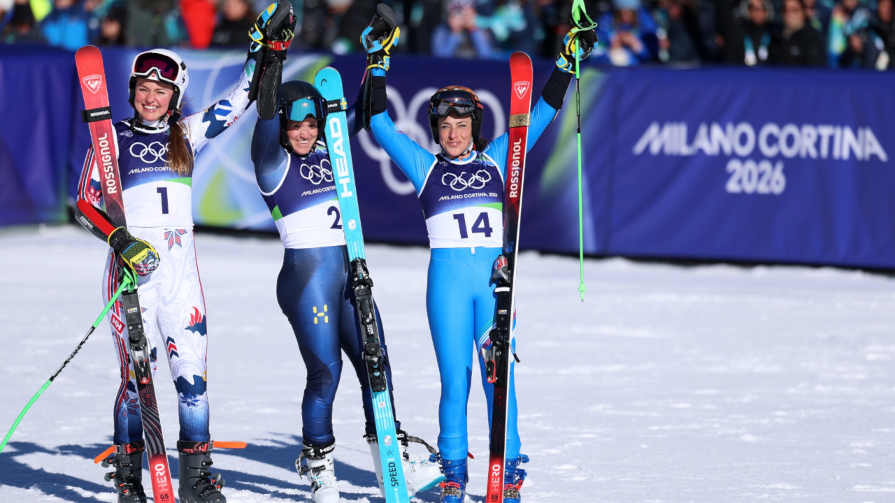 Thea Louise Stjernesund, Sara Hector e Federica Brignone