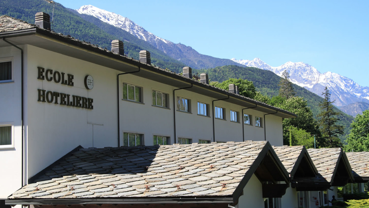 Uno scorcio dell'École hôtelière di Châtillon