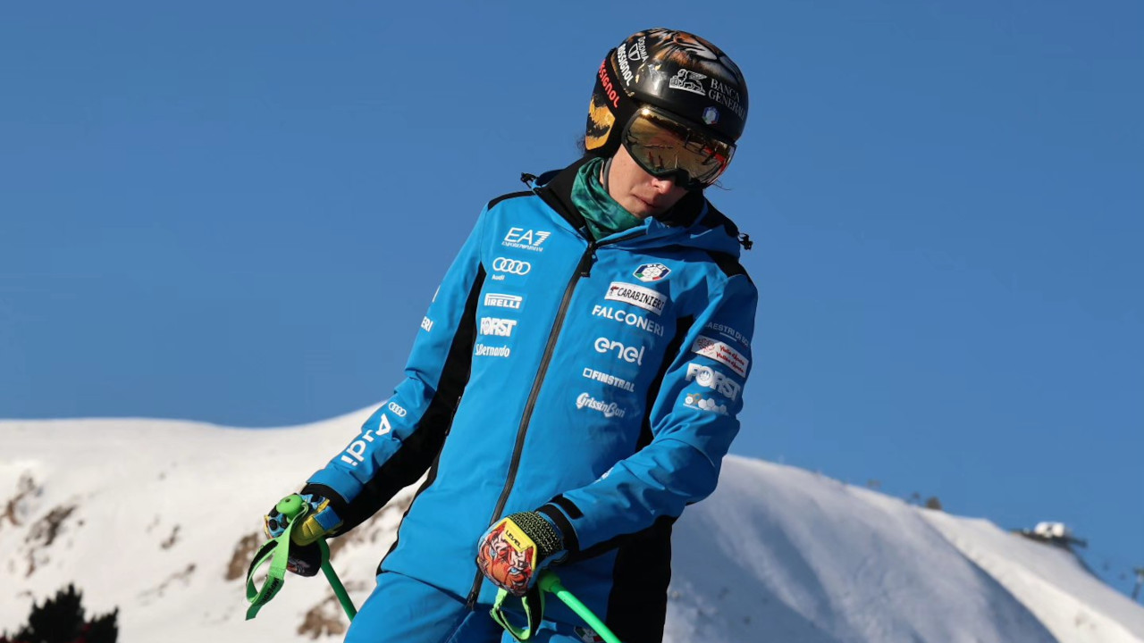 Federica Brignone durante le due gare di Soldeu