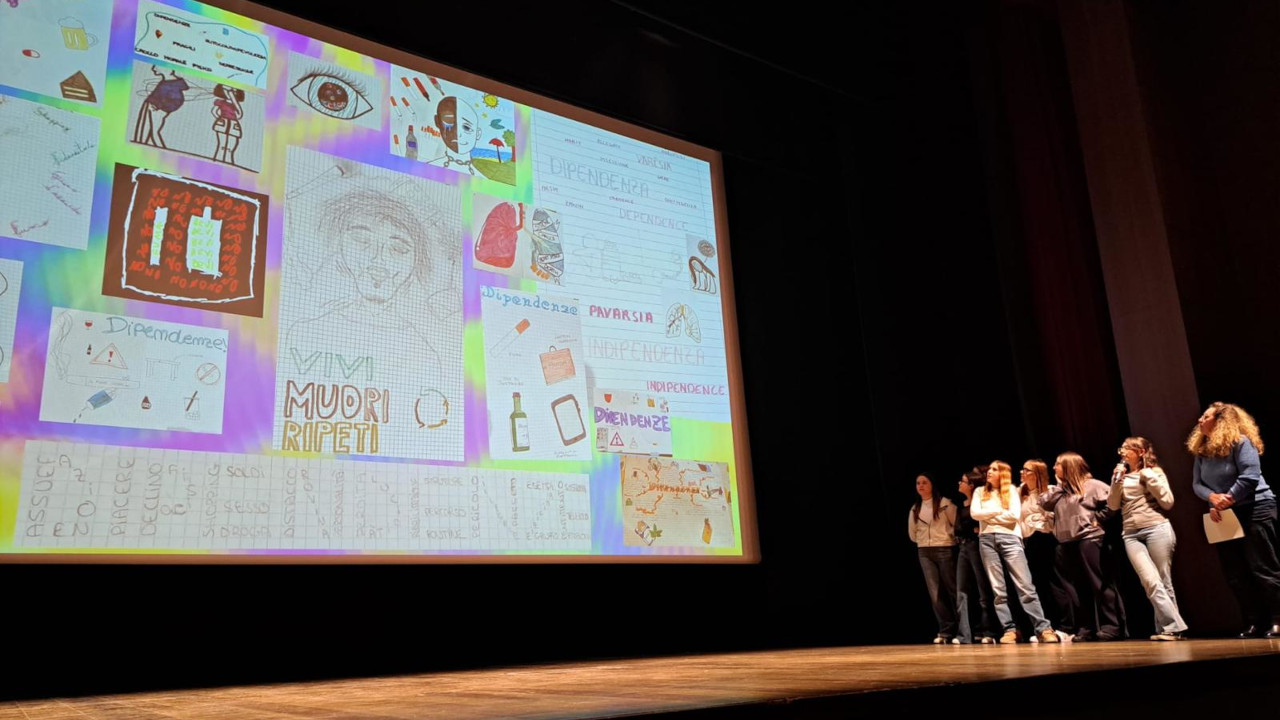 L'elaborato 2ª B Ssas dell'Itpr 'Corrado Gex' di Aosta