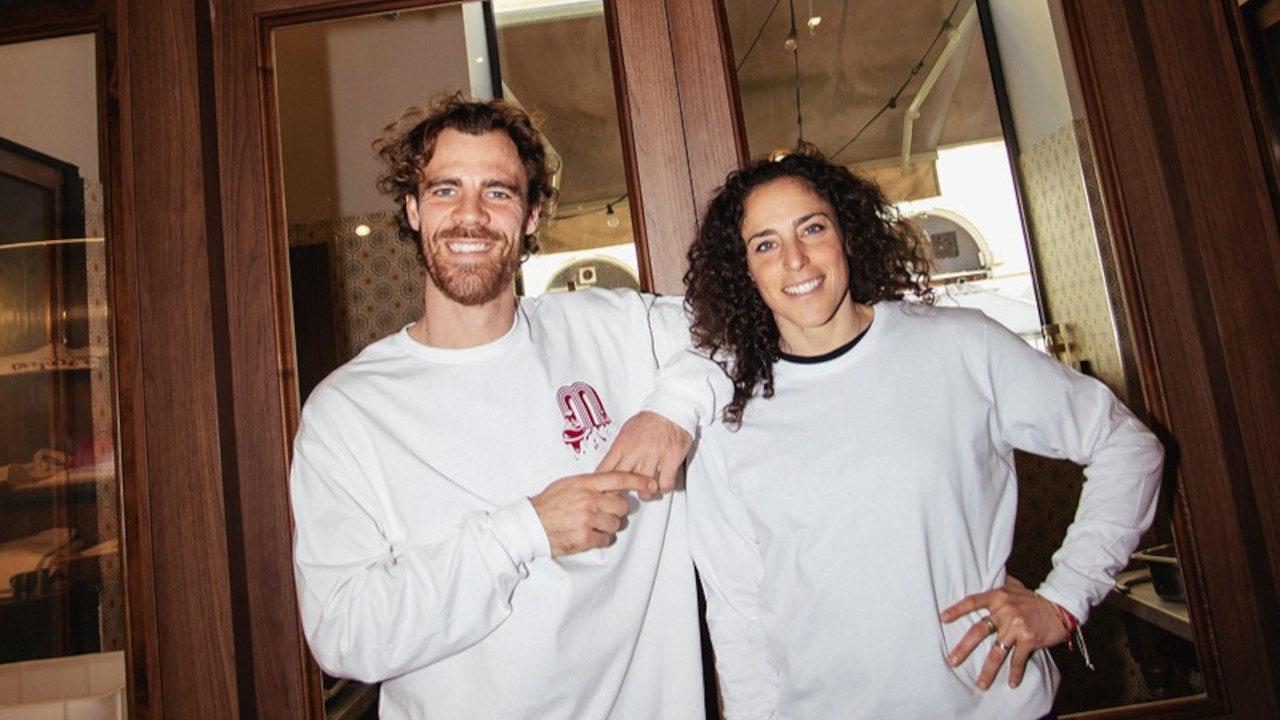 Alberto Cartasegna e Federica Brignone