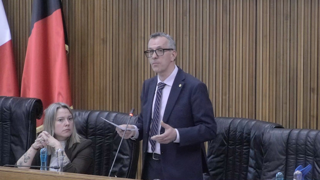 Corrado Jordan in Consiglio Valle