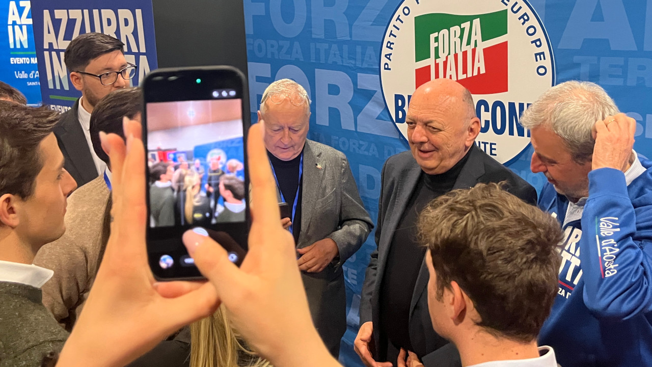 Il ministro Gilberto Picchetto Fratin a Saint-Vincent