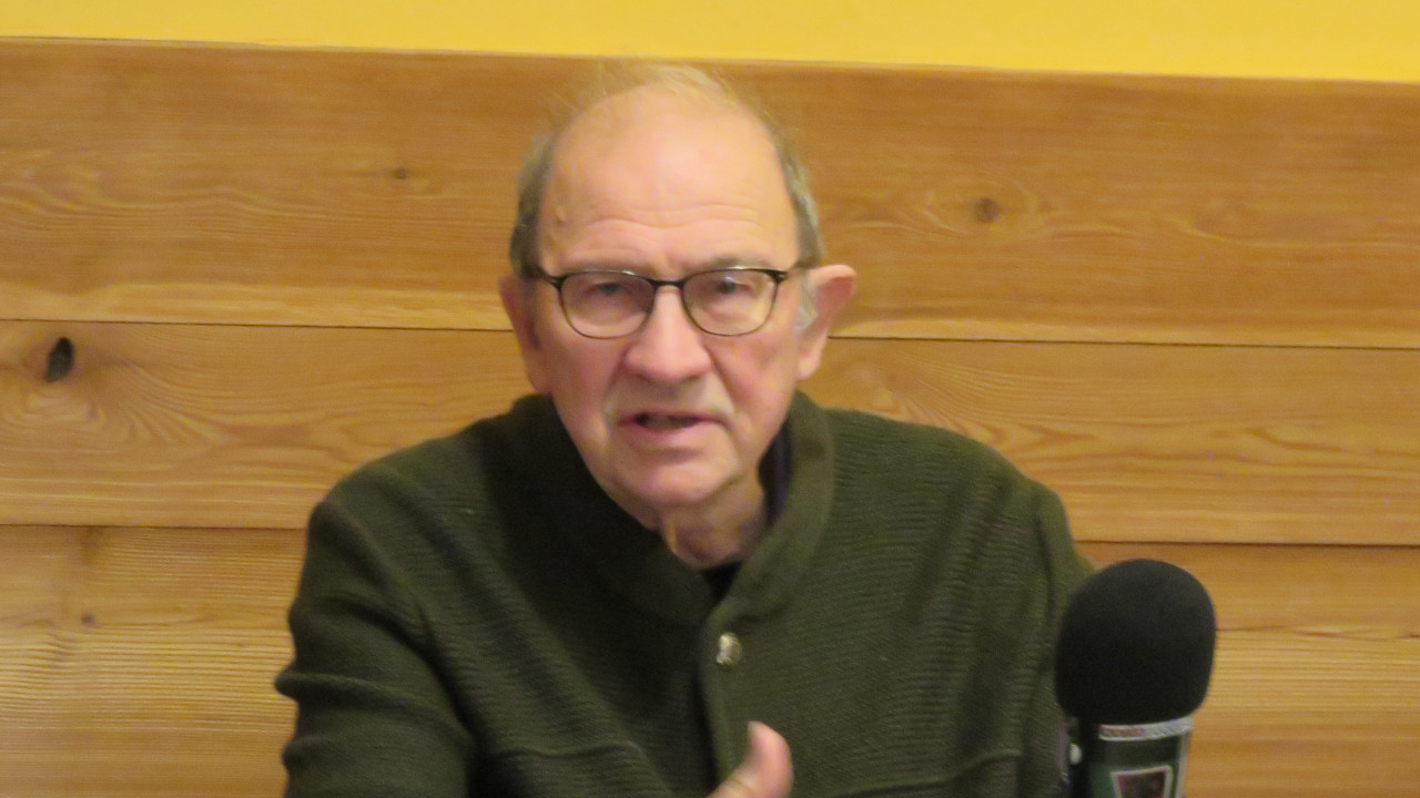 Elio Riccarand, coordinatore di AVS - Rete Civica VdA