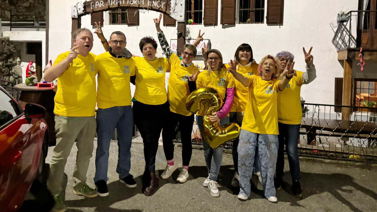 I candidati della lista vincitrice del ballottaggio di Champdepraz