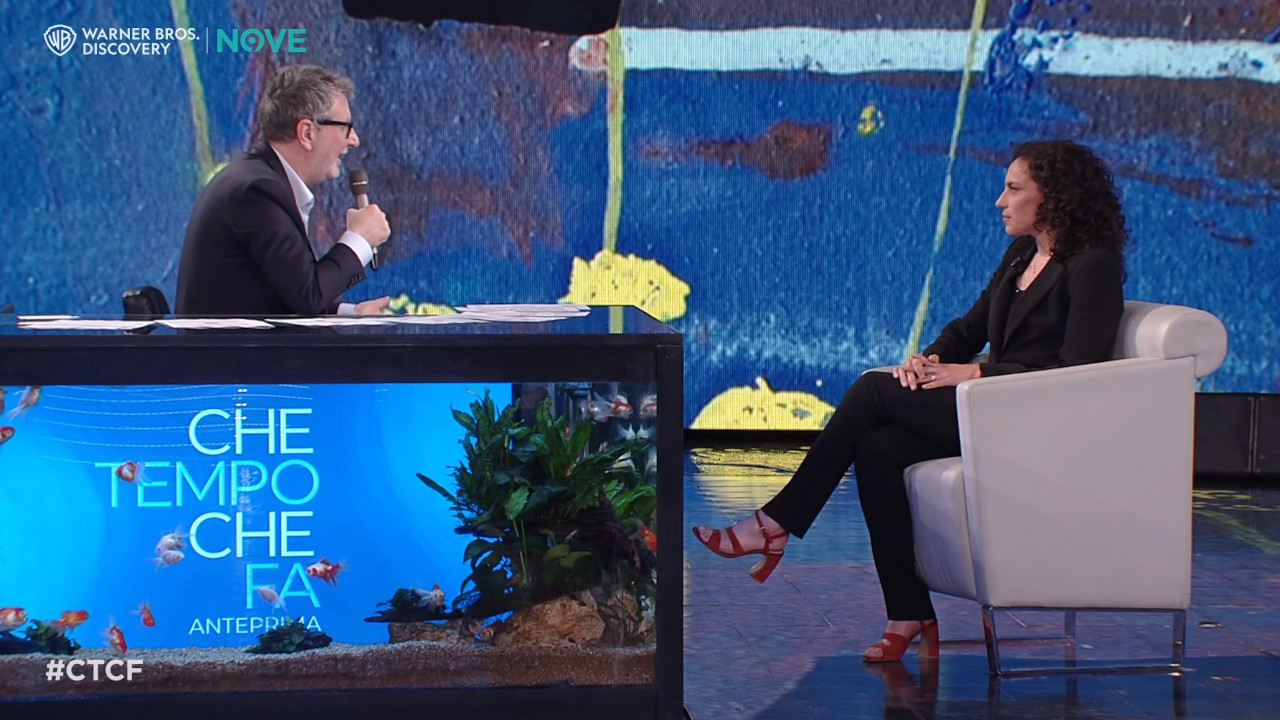 Fabio Fazio intervista Federica Brignone a 'Che tempo che fa'