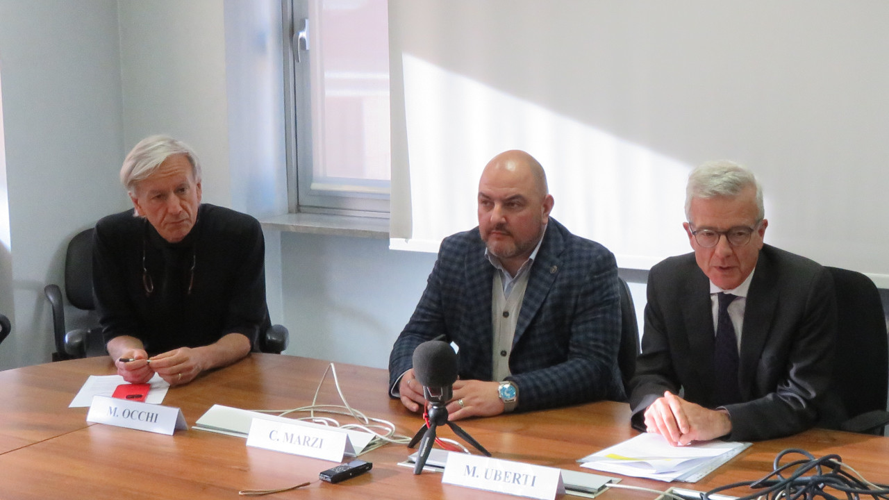 Mauro Occhi, Carlo Marzi e Massimo Uberti